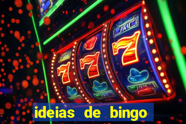 ideias de bingo para o natal