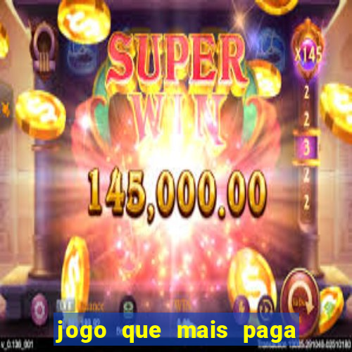 jogo que mais paga no esporte da sorte