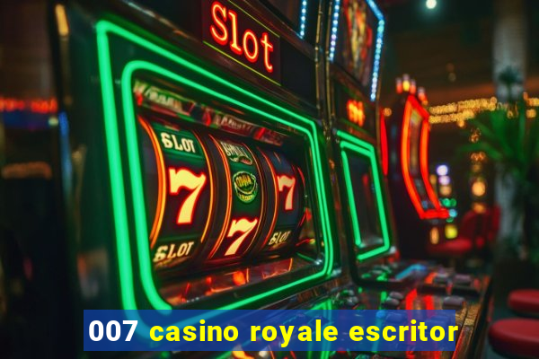 007 casino royale escritor