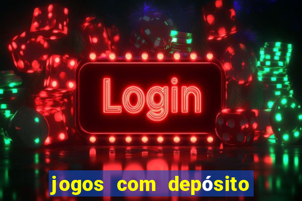 jogos com depósito de 5 reais