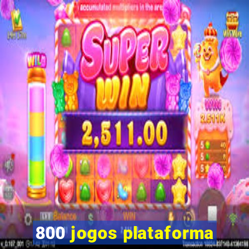 800 jogos plataforma