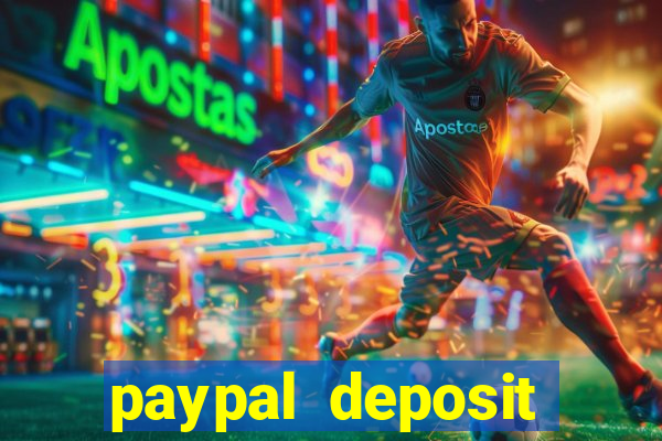 paypal deposit online casino