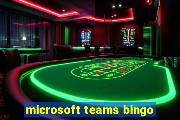 microsoft teams bingo