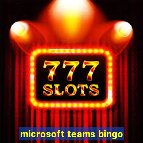 microsoft teams bingo