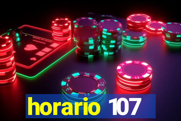 horario 107