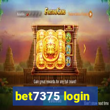 bet7375 login