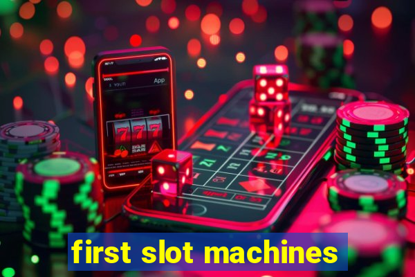 first slot machines