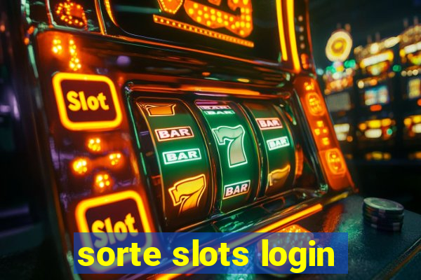 sorte slots login