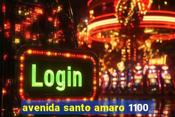 avenida santo amaro 1100