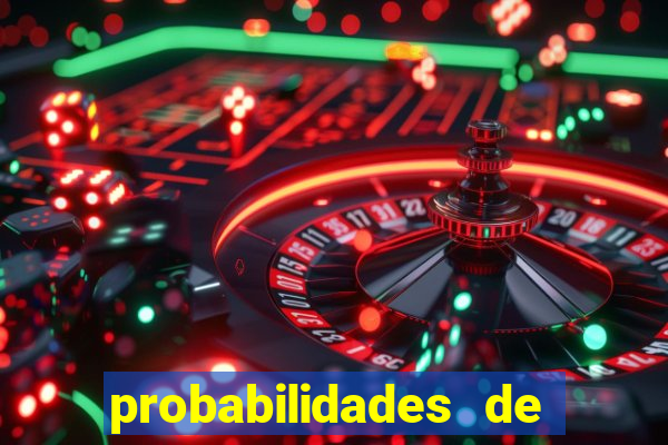 probabilidades de jogos de futebol