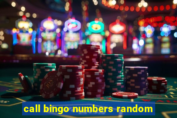 call bingo numbers random