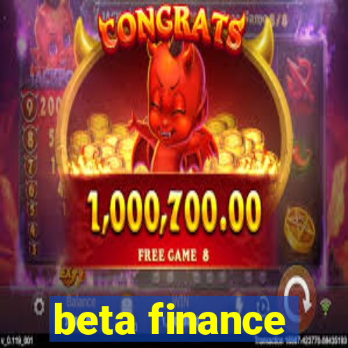 beta finance