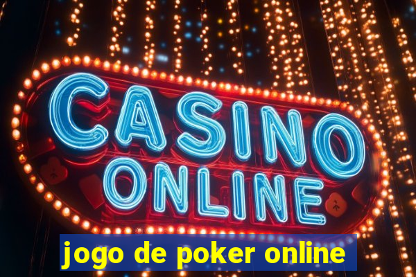 jogo de poker online