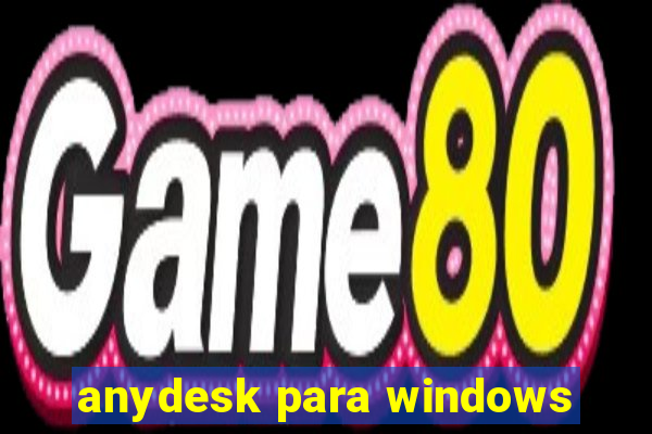 anydesk para windows