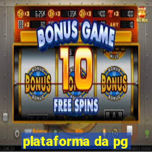 plataforma da pg