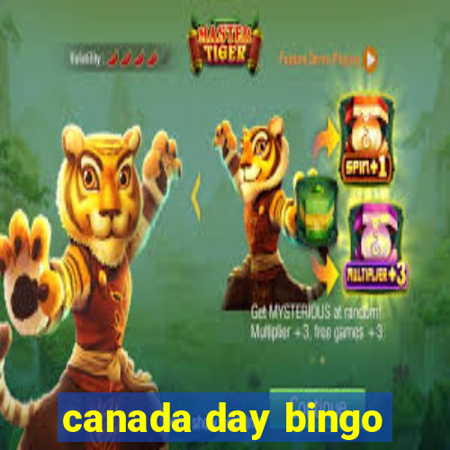 canada day bingo