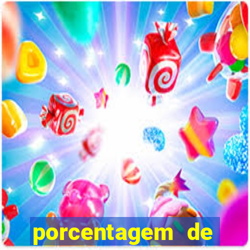 porcentagem de ganhos slots