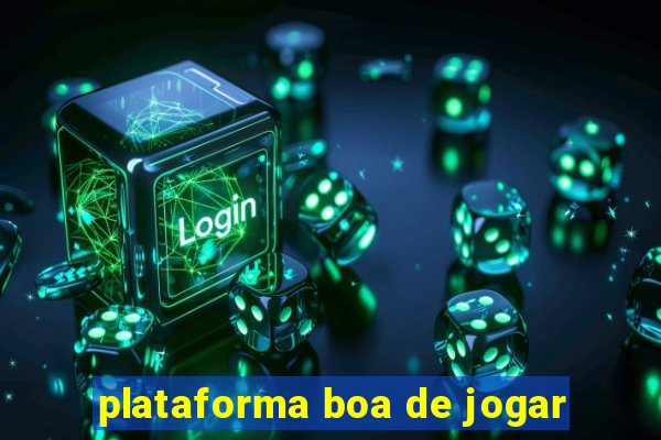 plataforma boa de jogar