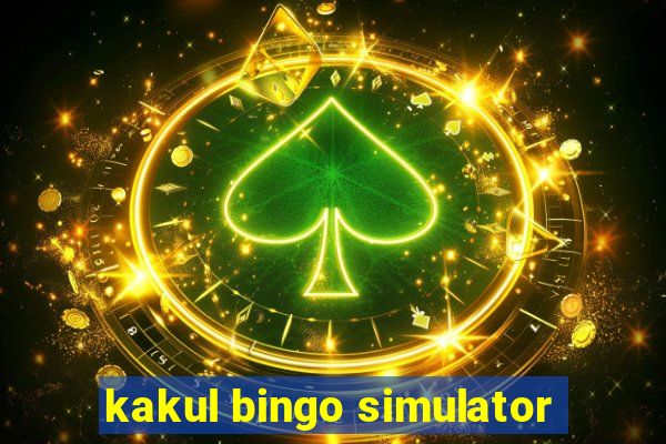 kakul bingo simulator