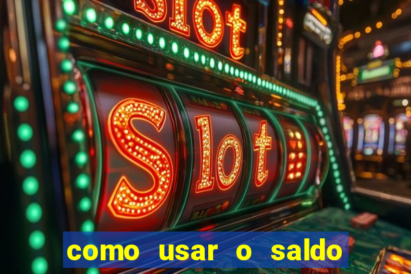 como usar o saldo bonus vai de bet