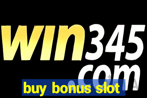 buy bonus slot