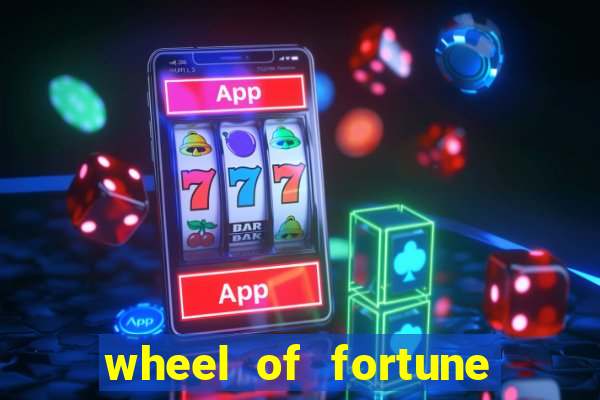 wheel of fortune slots machine