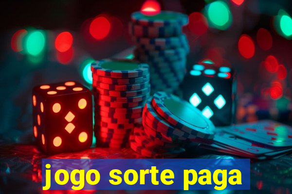 jogo sorte paga