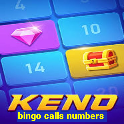 bingo calls numbers