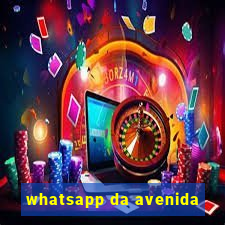 whatsapp da avenida