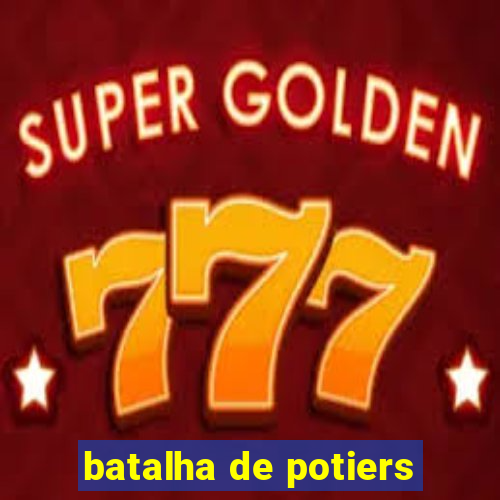 batalha de potiers