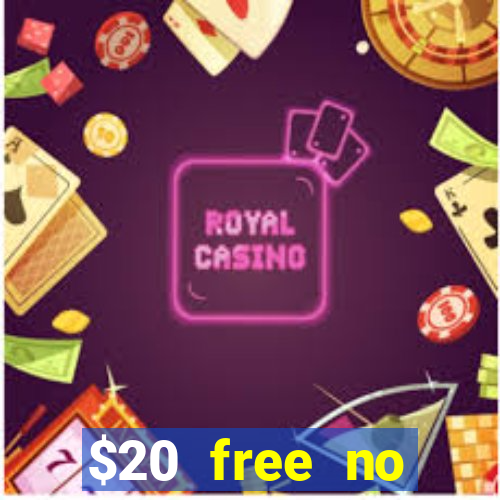 $20 free no deposit casino us