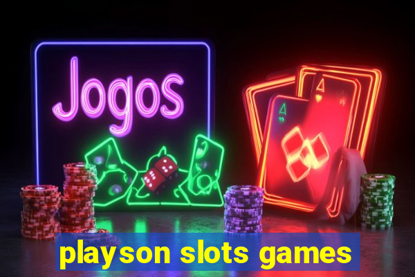 playson slots games