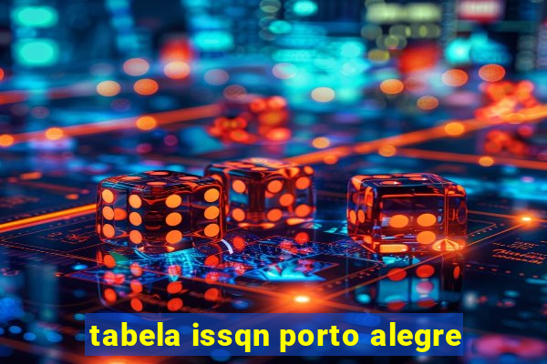 tabela issqn porto alegre