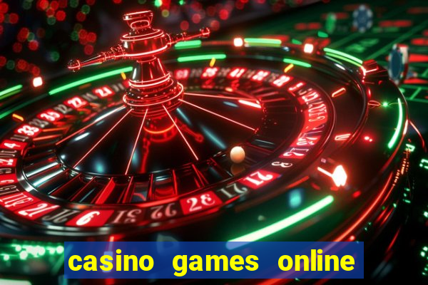 casino games online free play slot