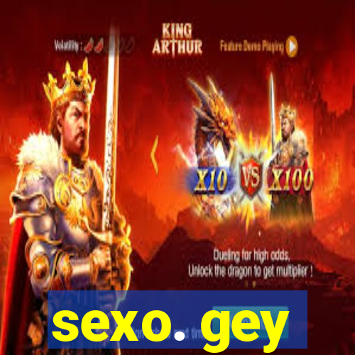 sexo. gey