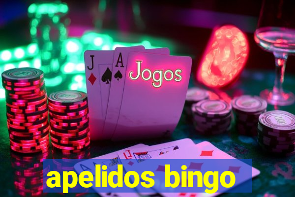 apelidos bingo