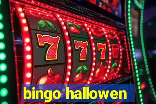 bingo hallowen