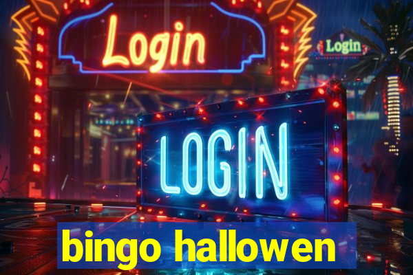 bingo hallowen