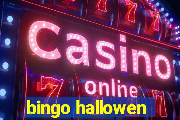 bingo hallowen