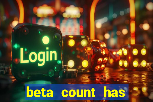 beta count has changed pt br