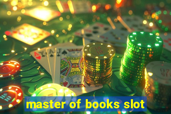 master of books slot