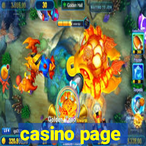 casino page