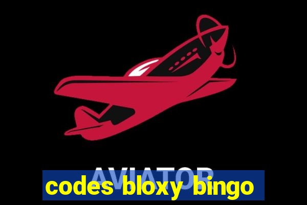 codes bloxy bingo