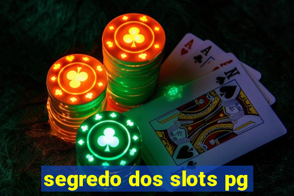 segredo dos slots pg