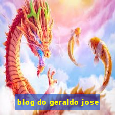 blog do geraldo jose