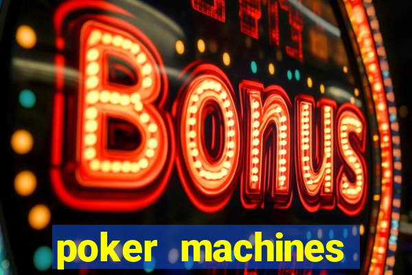 poker machines games free slots