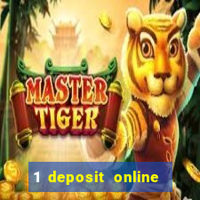 1 deposit online casino nz 2019