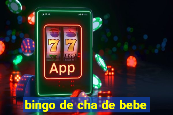 bingo de cha de bebe