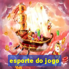 esporte do jogo