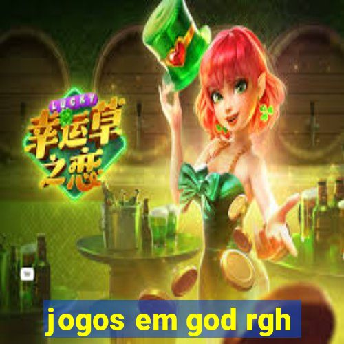 jogos em god rgh